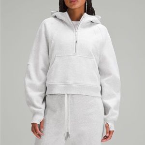 Scuba Oversized Half Zip Hoodie